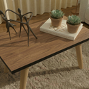 Ver imagem 3 de Mesinha de Centro Retangular para Sala Sofa Madeirado