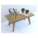Ver imagem 4 de Mesinha de Centro Retangular para Sala Sofa Madeirado