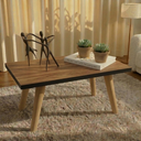 Ver imagem 2 de Mesinha de Centro Retangular para Sala Sofa Madeirado