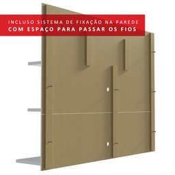 Painel para Tv até 60 Polegadas Madesa Alfa - Branco - 7