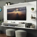 Ver imagem 1 de Painel para Tv até 60 Polegadas Madesa Alfa - Branco