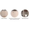 Buffet de Sala Jantar Lia 4 Portas Off White - Cimol - 5