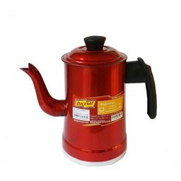 Jogo de Café Completo Grande 4 Peças Vermelho Verniz Docesar - 4