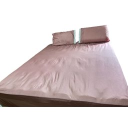 JOGO DE CAMA PEROLA QUEEN 3 PÇS - COR ROSÊ - 2