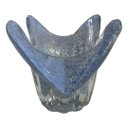 Ver imagem 3 de Vaso Decorativo em Murano na Cor Azul Bebê - 12x20x12cm