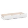 Cama Babá Provence com Capitonê e Auxiliar Branco Soft - Matic Móveis - 6