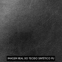 Ver imagem 5 de Poltrona Sala Pé Metal Preto Kit 2 Ana Sintético Pu Preto - Ibiza