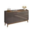 Ver imagem 4 de Buffet 160cm 4 Portas 1 Gaveta Ravena Versátile Casa D