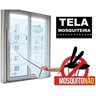 Kit 4 Super Tela Micro Rede Mosquiteiro Janela Inseto+ Fita - 4