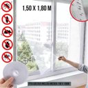 Ver imagem 3 de Kit 4 Super Tela Micro Rede Mosquiteiro Janela Inseto+ Fita