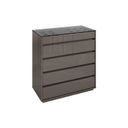 Ver imagem 6 de Cômoda 5 Gavetas com Organizador Tampo Vidro Belize 