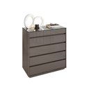 Ver imagem 7 de Cômoda 5 Gavetas com Organizador Tampo Vidro Belize 