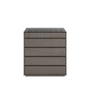 Ver imagem 3 de Cômoda 5 Gavetas com Organizador Tampo Vidro Belize 