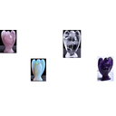 Ver imagem 4 de Anjos da Guarda de Ametista Conjunto Bibelô