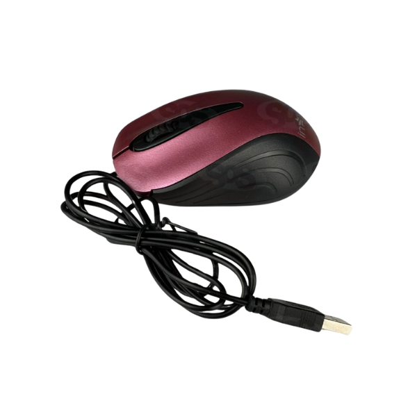 Mouse com Fio Inova Mou-11179 1.2m Confiança e Desempenho:vermelho