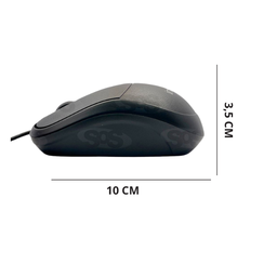 Mouse com Fio Inova Mou-11179 1.2m Confiança e Desempenho:vermelho - 2