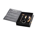 Ver imagem 2 de Kit para Vinhos em Inox e Estilo Madeira com Estojo Wolff