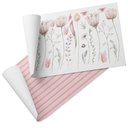 Ver imagem 6 de Kit Adesivo Meia Parede Efeito Ripado + Adesivo Jardim Floral Divertido Decoração para Quartos