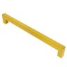 PUXADOR PARA MÓVEIS, ARMÁRIOS, GAVETEIROS E COZINHAS AÇO INOX DOURADO ACETINADO MODELO BRIZ - 192MM  - 1