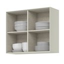 Ver imagem 4 de Armário Aéreo 2 Portas Fineze Henn 80cm Modulado