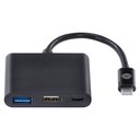 Ver imagem 4 de Adaptador Hub Usb Tipo C X Usb Tipo C, Hdmi 4k, Usb 3.0, 5gbps 20cm - Hchuc-20