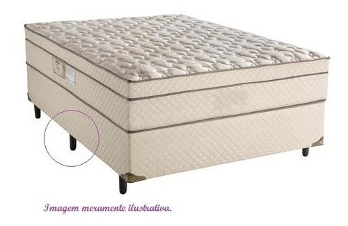 12 Pés Madeira Marrom C/ Bucha Tdc Cama Box Baú Casal 12cm - 3