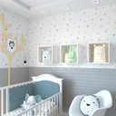 Ver imagem 7 de Nicho para Quarto Infantil Kitcubos Branco