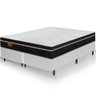 Cama Box Branca + Colchão King Size Bio Magnético Massageador e Ortopédico Espuma D33 - 2