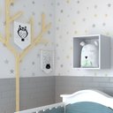 Ver imagem 1 de Nicho para Quarto Infantil Kitcubos Cinza/Cristal