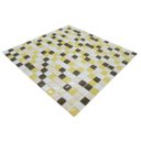 Ver imagem 4 de Pastilha de Vidro para Cozinha Cristal Mini Marrom 30cmx30cm