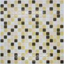 Ver imagem 1 de Pastilha de Vidro para Cozinha Cristal Mini Marrom 30cmx30cm