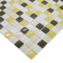 Ver imagem 5 de Pastilha de Vidro para Cozinha Cristal Mini Marrom 30cmx30cm