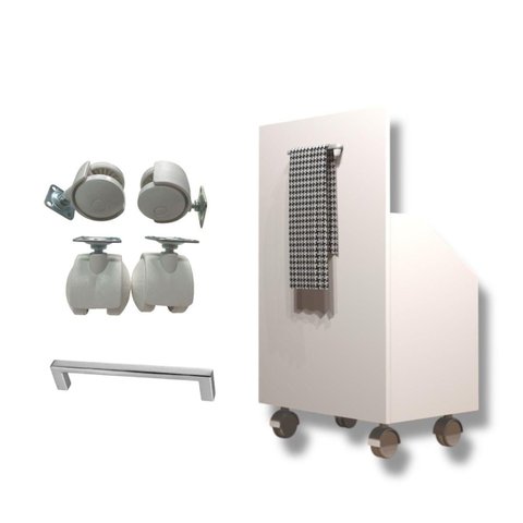 Gabinete Tanque em Mdf para Sua Aréa de Serviço Multiuso Embutir Nicho Puxador Alça