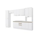 Ver imagem 2 de Cozinha Modulada Celeste Kappesberg 100% Mdf Branco 360cm