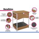 Ver imagem 6 de Cama Colchão Pet p/ Cão e Gato Mesa LI056 Kappesberg Branco
