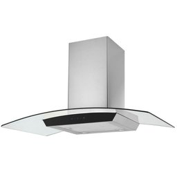 Coifa de Parede Suggar Esmeralda Touch Vidro Inox 90cm 220v Tp3092thix - 2