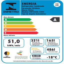 Refrigerador Side By Side Philco PRF504ID 486L Eco Inverter 220V - 7 Refrigerador Side By Side Philco PRF504ID 486L Eco Inverter 220V - 7