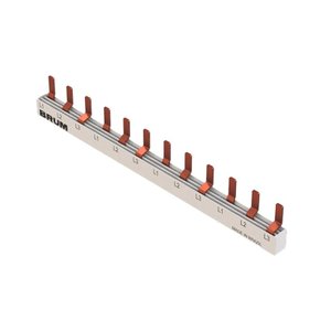 Barramento Bifásico 63A 12 Polos BRB12D - Brum