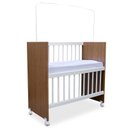 Ver imagem 3 de Mini Berço Moisés Alegria Branco Amadeirado com Colchão – Veronez