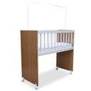Ver imagem 1 de Mini Berço Moisés Alegria Branco Amadeirado com Colchão – Veronez