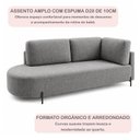 Ver imagem 4 de Sofá Cama Babá Orgânica Braço Lado Direito Linho Cinza
