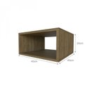 Ver imagem 6 de Nicho para Quarto Infantil 40cm MDP Bege/Carvalho Mel