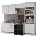 Ver imagem 3 de Armário de Cozinha Completa 270cm Branco Stella Madesa 05