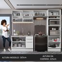 Ver imagem 6 de Armário de Cozinha Completa 270cm Branco Stella Madesa 05