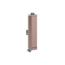 Ver imagem 2 de Paneleiro Cozinha Modulado Malta 2644 c/1 Porta 40cm Duna Carraro
