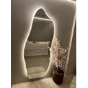 Ver imagem 1 de Espelho Orgânico Flame 150x60 E06 com Led Branco Frio 220v 6000k – Estilo e Clareza