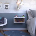 Ver imagem 7 de Nicho para Quarto Infantil 40cm MDP Branco