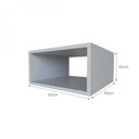 Ver imagem 6 de Nicho para Quarto Infantil MDP Cinza/Cristal