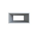 Ver imagem 4 de Nicho para Quarto Infantil MDP Cinza/Cristal
