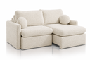 Ver imagem 1 de Sofá Oslo Retrátil e Reclinável com Molas Ensacadas, Pillow Top 18cm e Função Cama:Boucle Cru/2.60